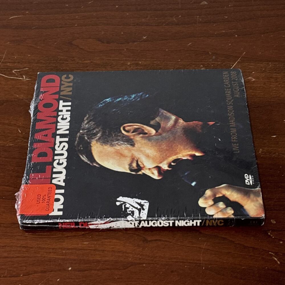 Neil Diamond Hot August Night NYC DVD 2008 Live Madison Square Garden - Picture 5 of 5